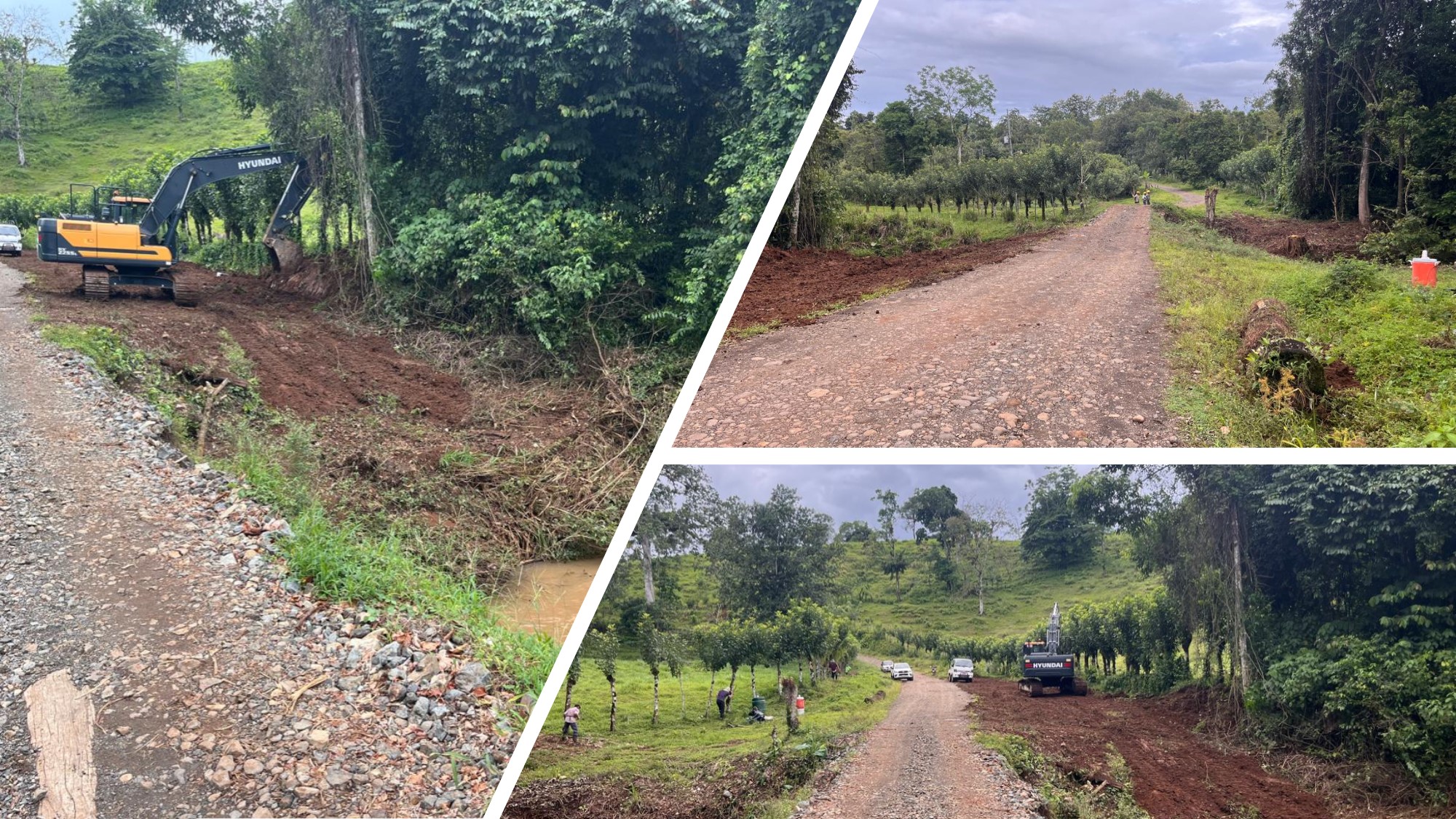 Inicia trabajos para construir nuevo puente en La Garita, río Caño Ciego