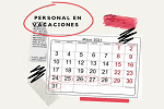 Vacaciones de personal