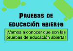 Pruebas de educación abierta