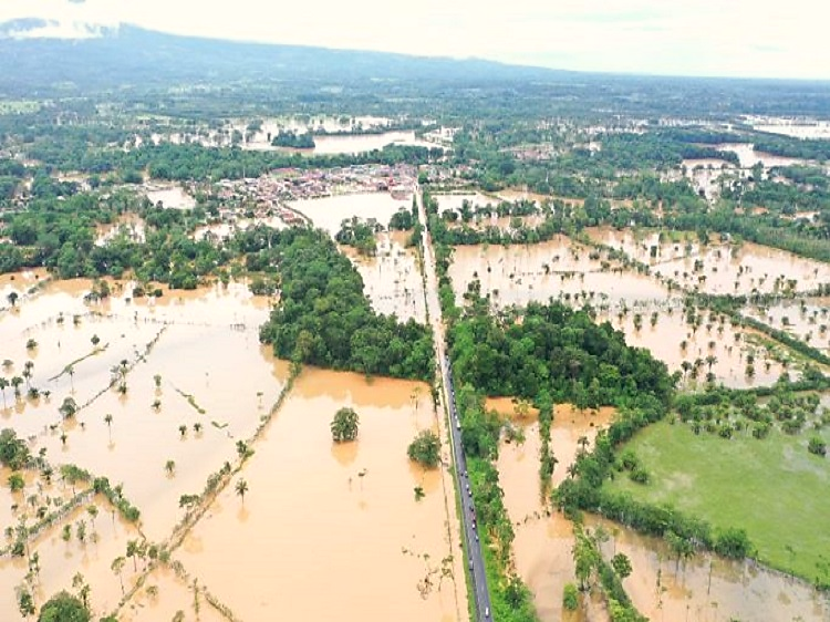 Inundación en Guatuso