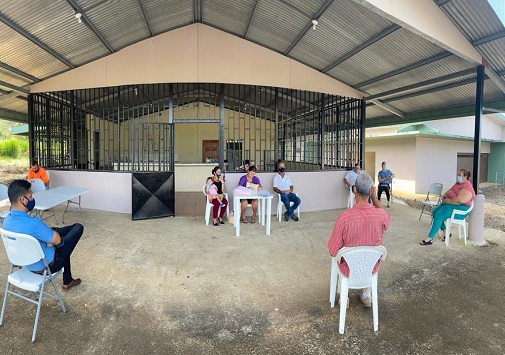 Reunión en La Florida con la Asociación de Desarrollo Integral