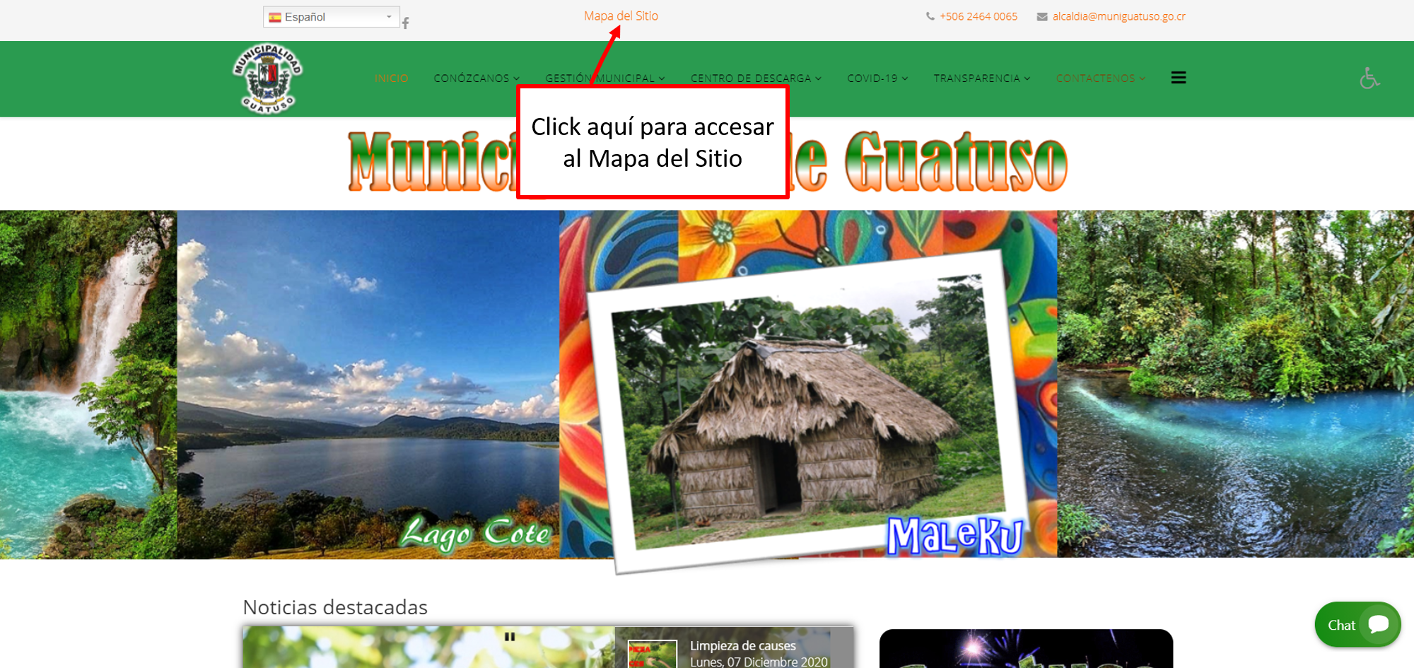 Mapa Sitio 01